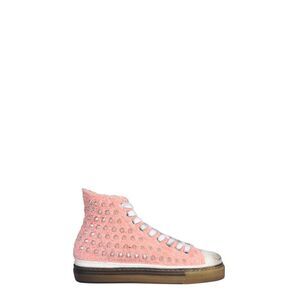 GIENCHI Women's Embellished High-Top Sneakers Women PINK